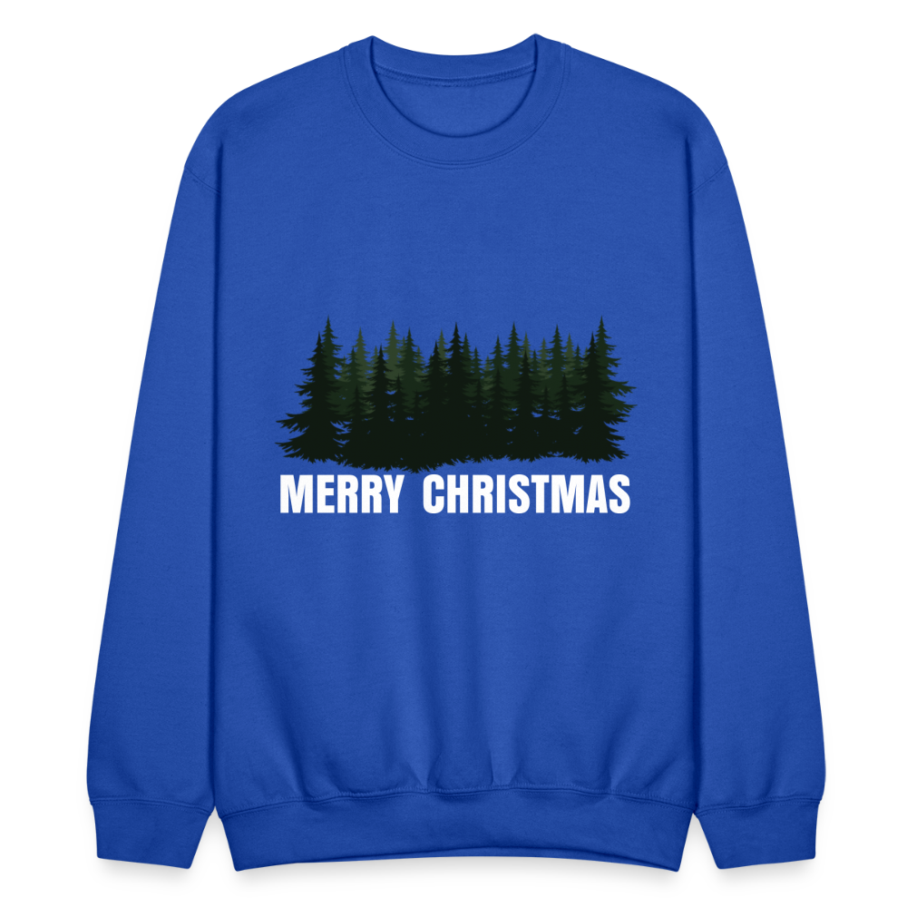 Merry Christmas Sweatshirt for Women | Merry Christmas Sweatshirt for Men | Crewneck Sweatshirt - royal blue