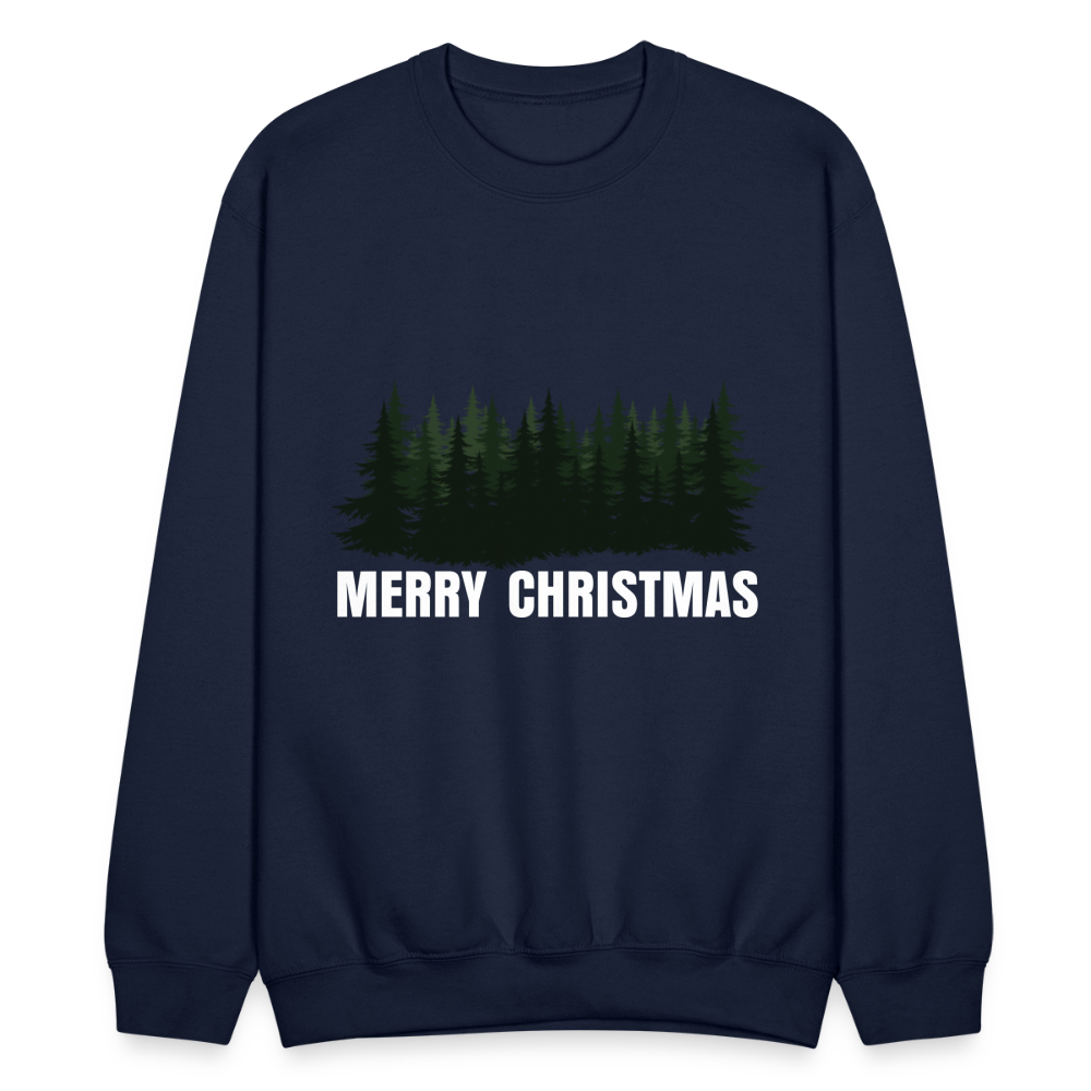 Merry Christmas Sweatshirt for Women | Merry Christmas Sweatshirt for Men | Crewneck Sweatshirt - navy