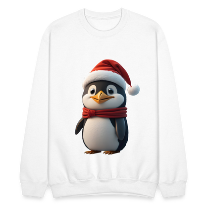 Unisex Crewneck Sweatshirt | Penguim | Chritmas | Holiday - white