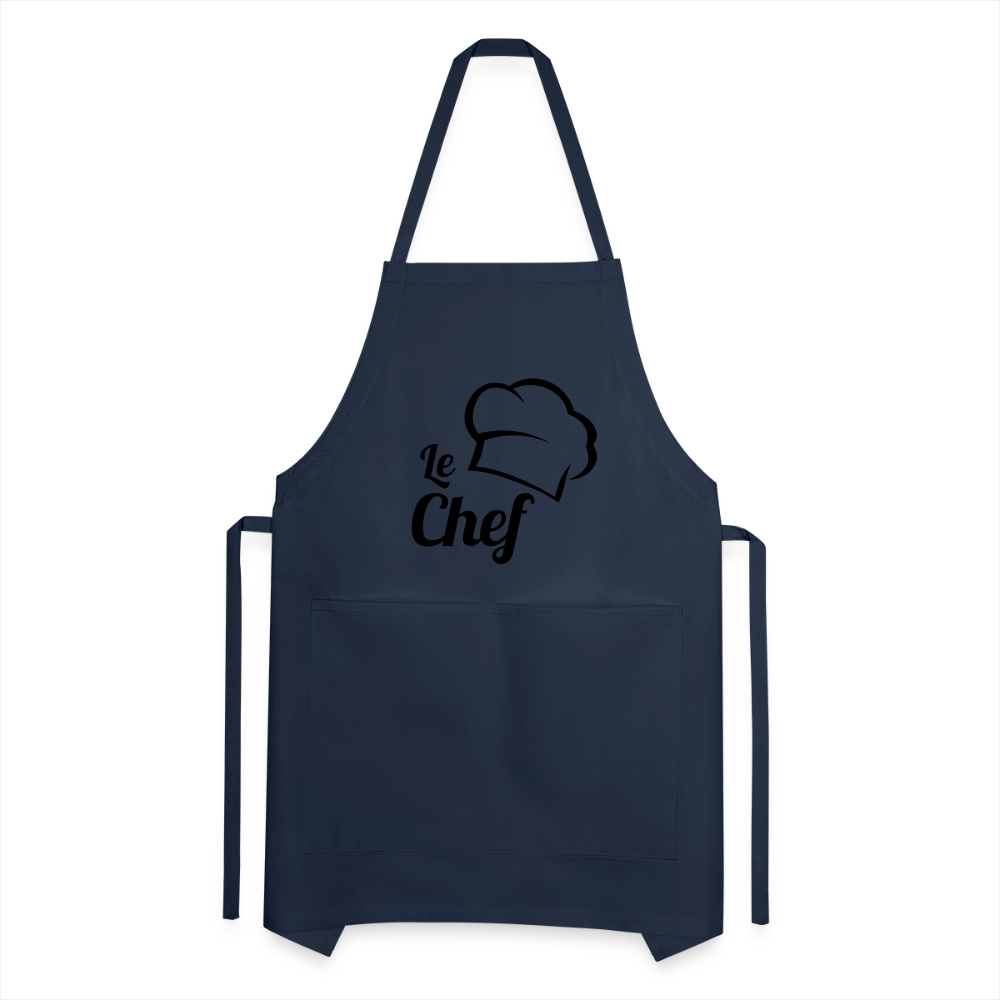 Adjustable Apron - navy