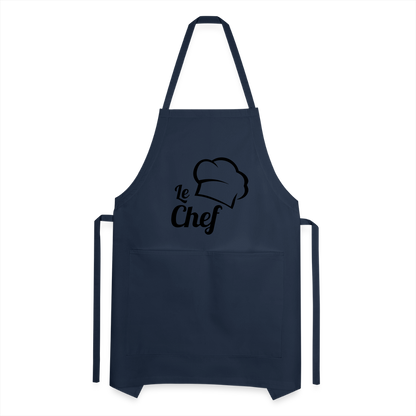 Adjustable Apron - navy