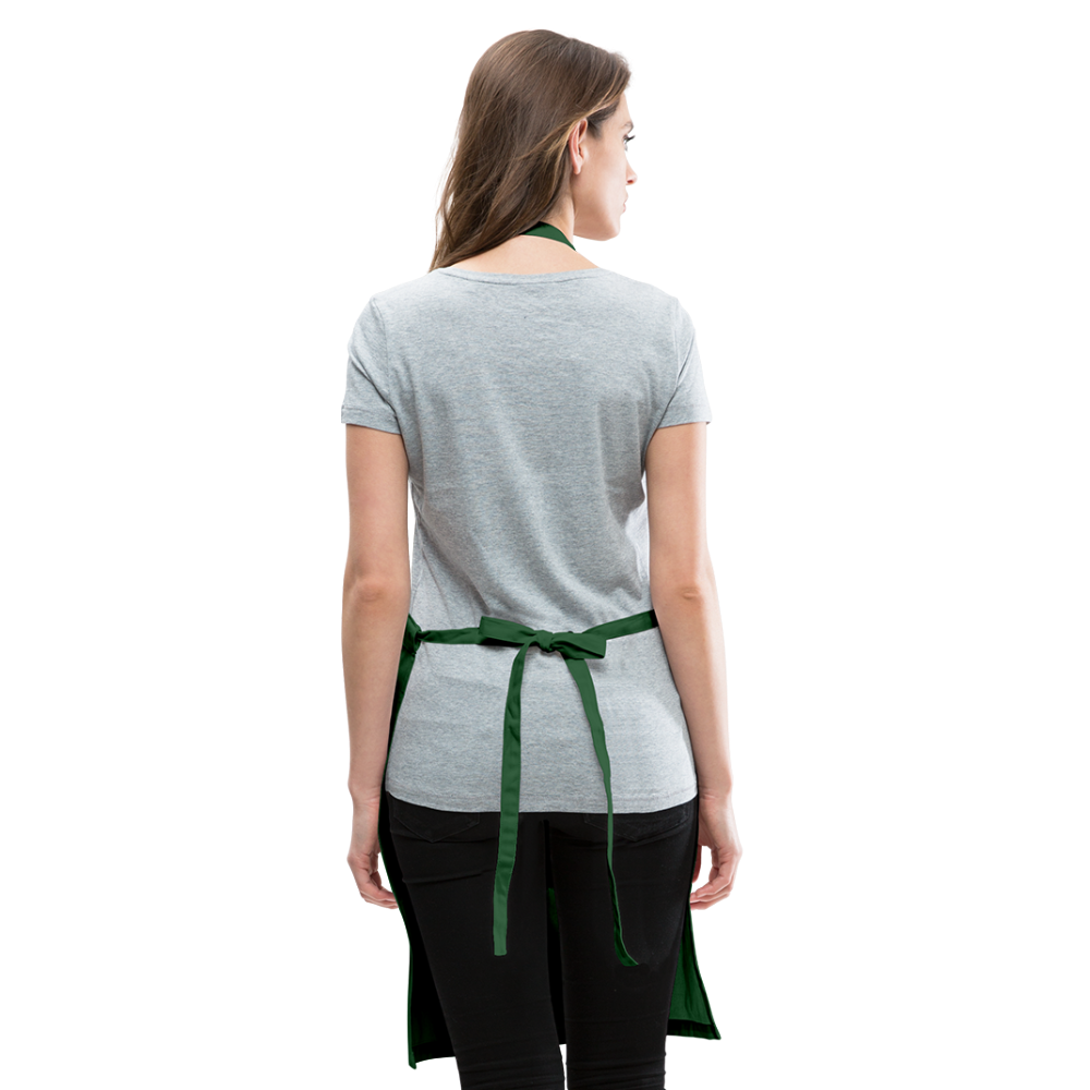 Happy Thanksgiving Apron | Adjustable Apron - forest green