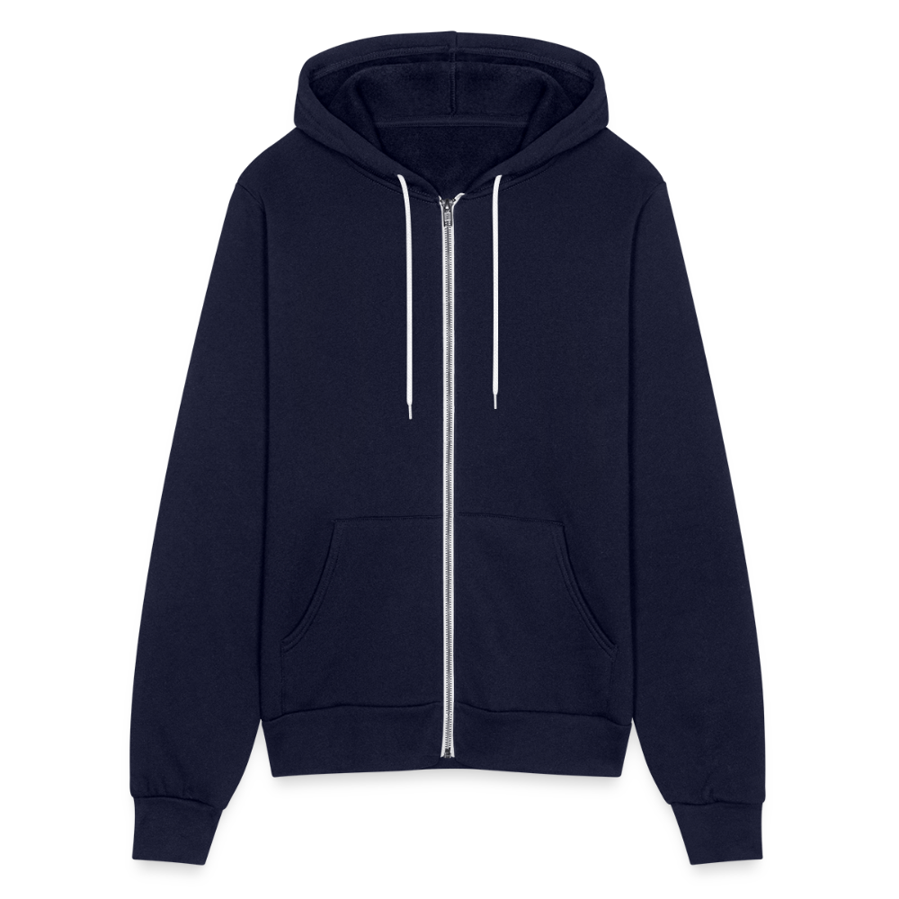 I am so Grateful | Thanksgiving Hoodie | Bella + Canvas Unisex Full Zip Hoodie - navy