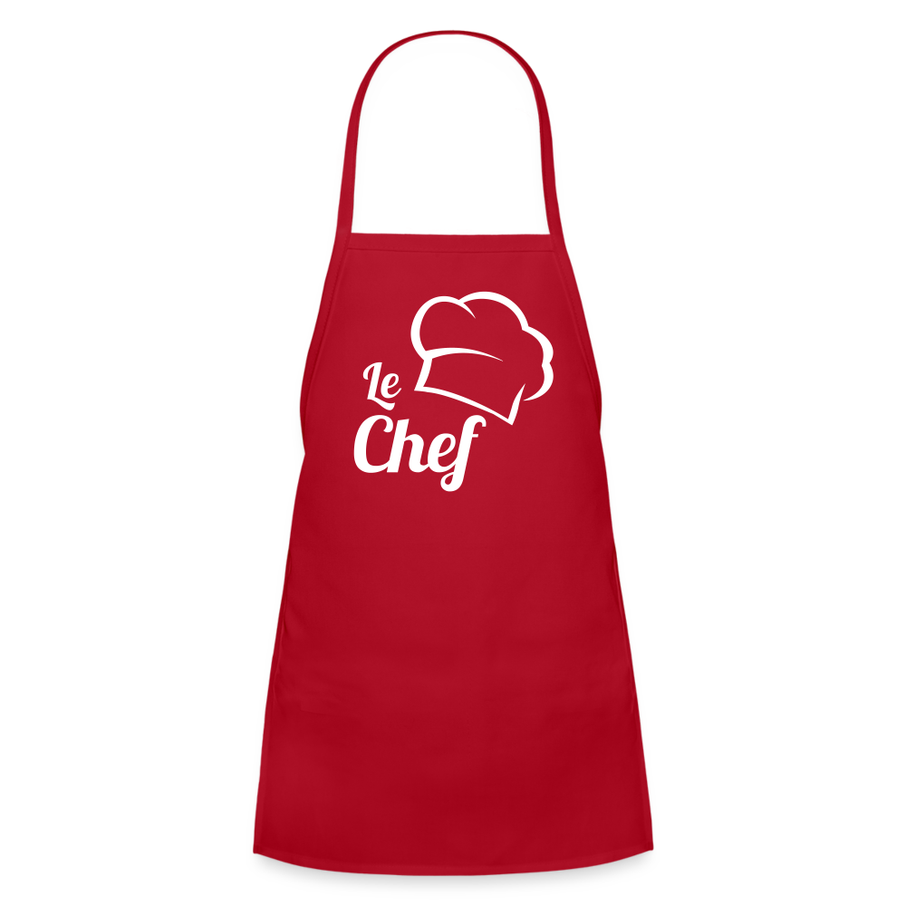 Kids' Apron - red