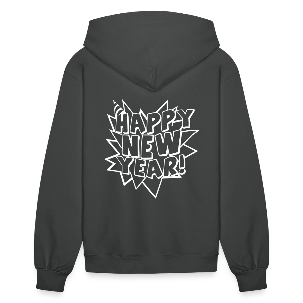 Happy New Year Women's Hoodie | Women's Hoodie - asphalt