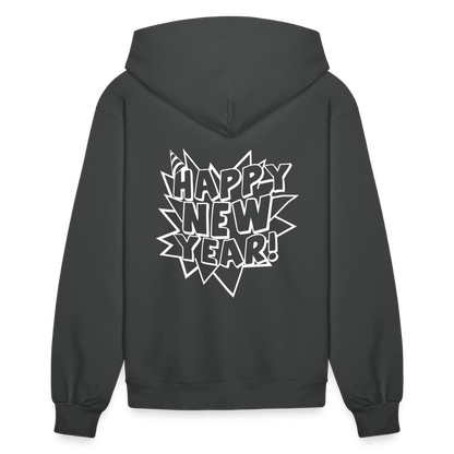 Happy New Year Women's Hoodie | Women's Hoodie - asphalt