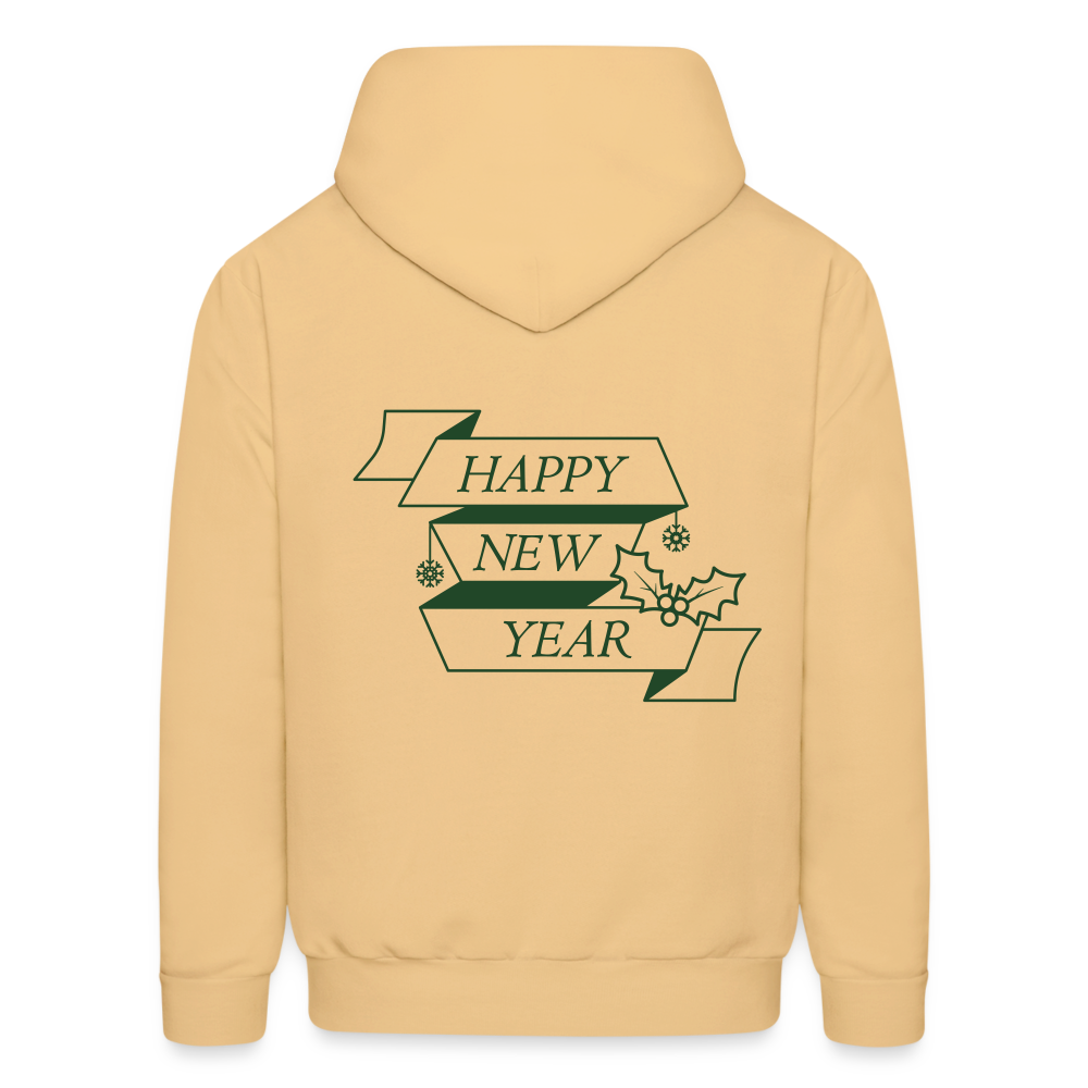 Happy New Year 2025 | Men's Hoodie - light gold 