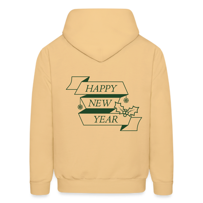 Happy New Year 2025 | Men's Hoodie - light gold 