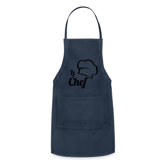 Adjustable Apron - navy