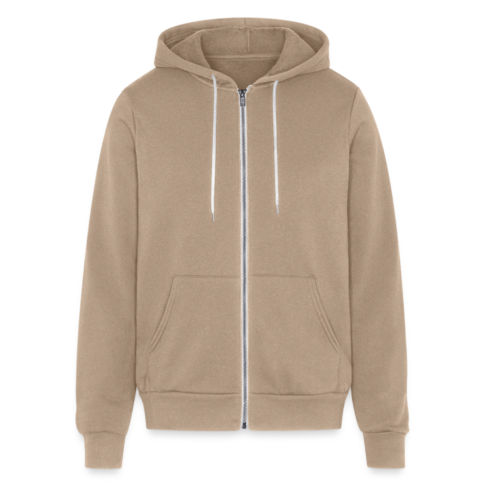 I am so Grateful | Thanksgiving Hoodie | Bella + Canvas Unisex Full Zip Hoodie - tan