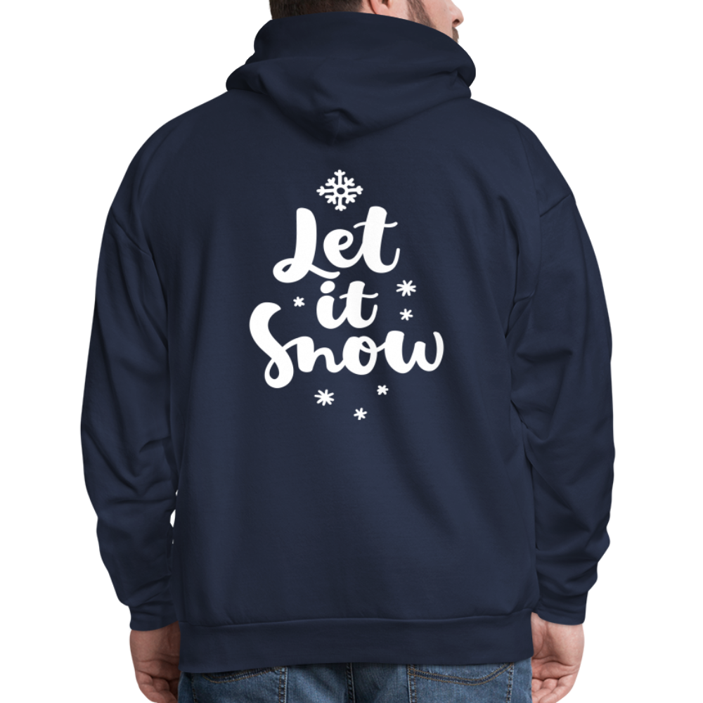 Unisex Hoodie- holiday winter special - navy