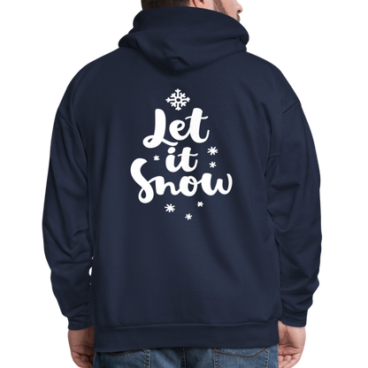 Unisex Hoodie- holiday winter special - navy