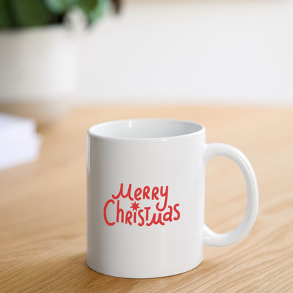 Merry Christmas Coffee/Tea Mug - white