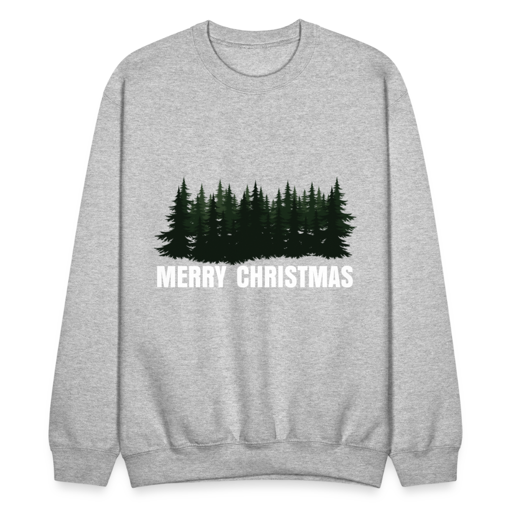 Merry Christmas Sweatshirt for Women | Merry Christmas Sweatshirt for Men | Crewneck Sweatshirt - heather gray