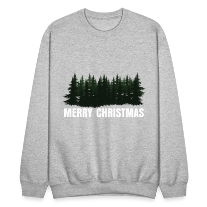 Merry Christmas Sweatshirt for Women | Merry Christmas Sweatshirt for Men | Crewneck Sweatshirt - heather gray