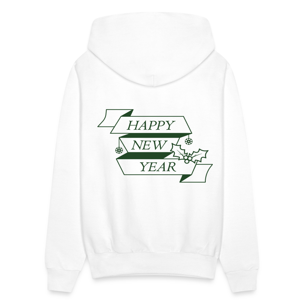 Happy New Year 2025 | Men's Hoodie - white