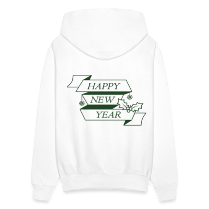 Happy New Year 2025 | Men's Hoodie - white