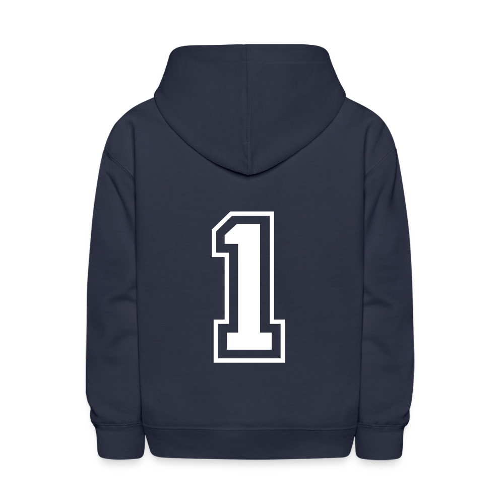 Black Kids' Hoodie – Comfortable & Stylish Everyday Wear - navy