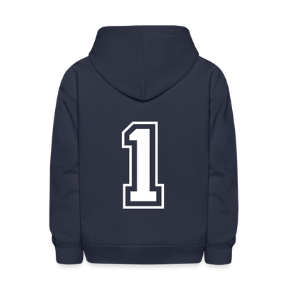 Black Kids' Hoodie – Comfortable & Stylish Everyday Wear - navy