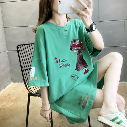 Short Sleeved Oversized T-Shirts On Instagram For Women