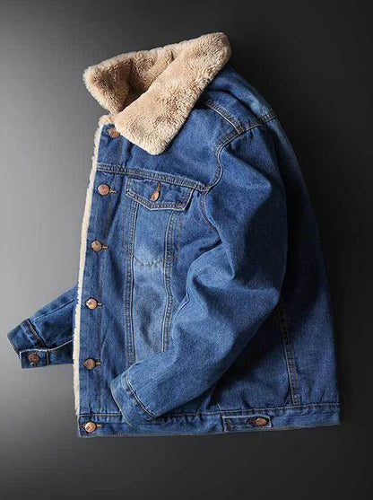 Woolen Denim Jacket for Men and Women