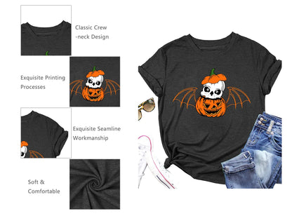 Halloween Pumpkin Shirt – Spooky Style for Fall Fun 🎃🦇