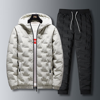 Men's Autumn And Winter Suits New Down Padded Jackets