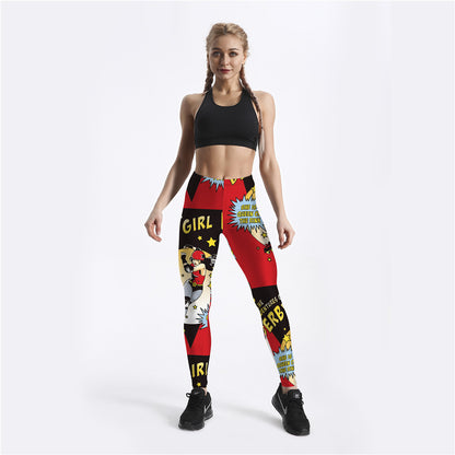 Women's Leggings Slim And Slim Yoga Pants